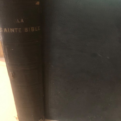 Sainte bible ancienne - bible, 1906
