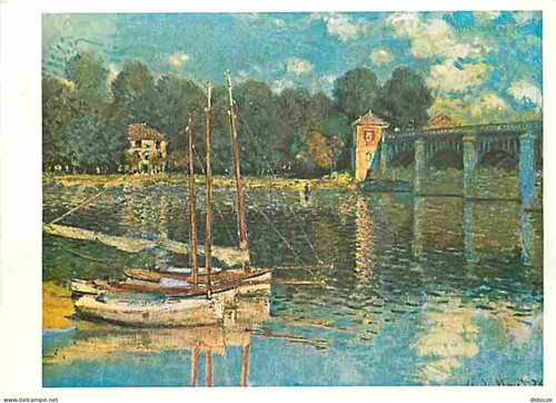 Carte postale art - -, peinture