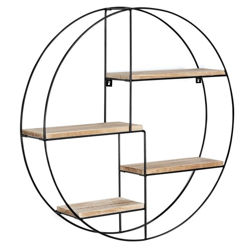 Etagère murale ronde lily - etagère, 4