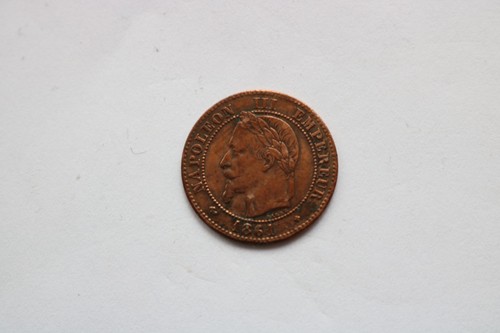 Centimes napoleon iii 1861 - centimes,