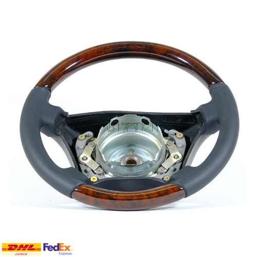 Volant classique bois - , noyer