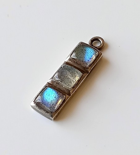 Pendentif labradorite et - en,