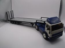 ref. BC7 - HTI TOYS  - CAMION MERCEDES  semi remorque  PORTE ENGINS