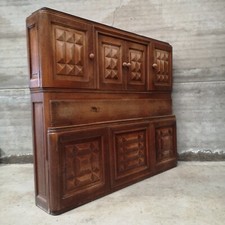 Cabinet bahut chêne 4 portes