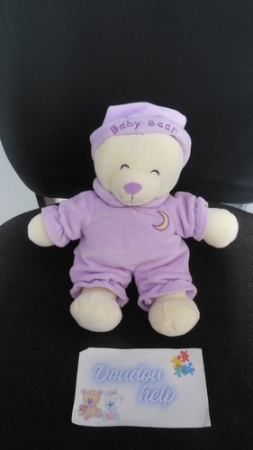 Doudou peluche ours - peluche,