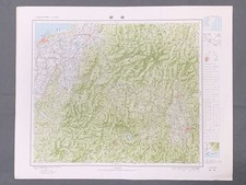 Carte topo Niigata 1963