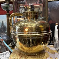 ancienne grosse canne a lait berthe pot laiton XIXe antique copper milk jar
