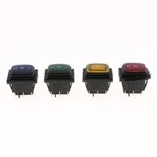 Interrupteur à Bascule De Bateau à Bascule  à 6 Positions, étanche, à 3