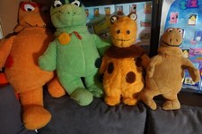 casimir   Hippolyte  4  anciennes peluches  : annees 70 !