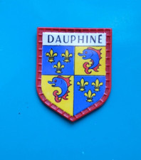 Vintage Rare Drapeau Ecusson DAUPHINE Quick Lait Régilait N° 14