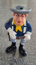 FIGURINE SOLDAT CAVALERIE LUCKY LUKE MORRIS DARGAUD 84 SCHLEICH S. W. GERMANY