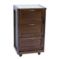 Chariot armoire avec portes