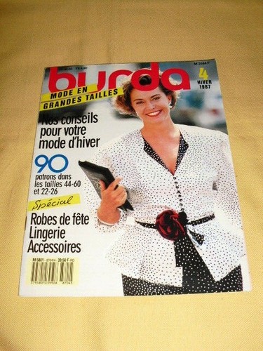 Burda mode grandes tailles - en,