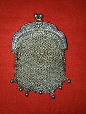 Bourse aumonière argent 36 Gr