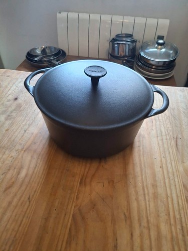 Cocotte ronde fonte - ronde, en