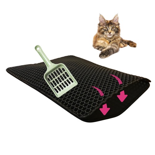 Tapis litière chat et - litière,