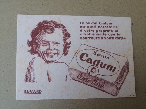 Buvard pub publicitaire - publicitaire, ancien
