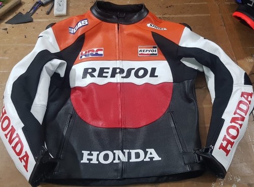 Honda repsol motorbike leather - honda,