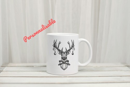 Mug cerf noël - de,