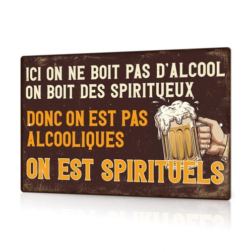 Plaque murale vintage humour - vintage,