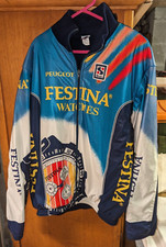 Veste Hiver Fourrée Tour De France cycliste Festina Sibille Richard Virenque XXL