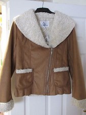 MANTEAU VESTE FAUSSE PEAU DE