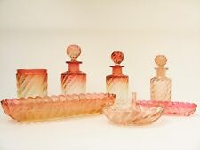 Service de toilette en cristal