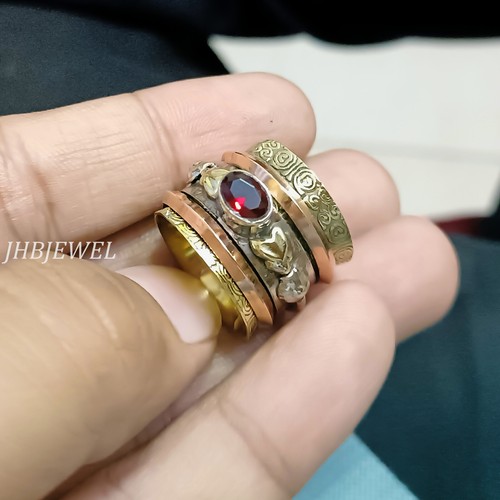 Bague toupie argent - bague, en