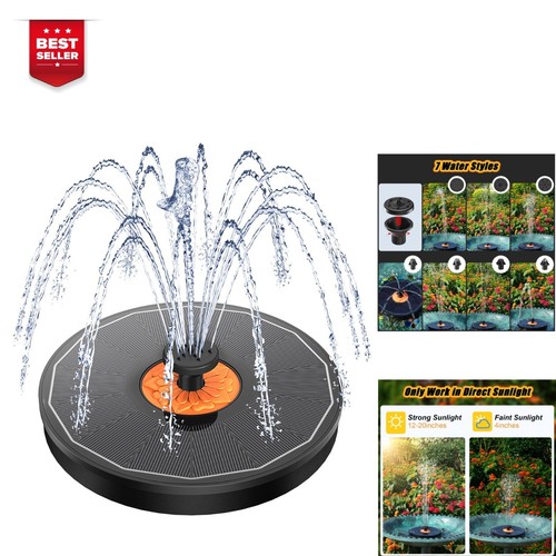 Yzert fontaine solaire 5w - fontaine, 3.5w