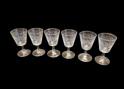 Verres ancien style baccarat - 6,