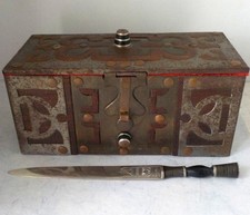 Boite coffret Touareg en bois