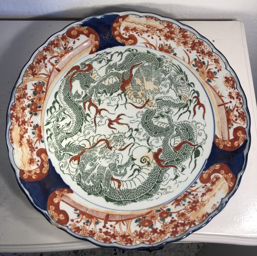 Grand plat céramique - plat, en