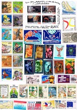 -34% SOUS FACIALE 50 TIMBRES N** à 2.80 F COLLECTION ou COMPLEMENT TIMBRAGE