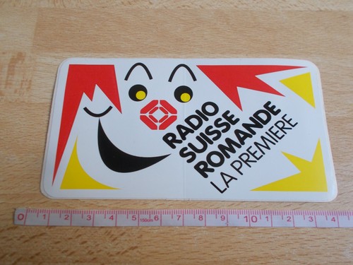 Autocollant radio suisse - radio,