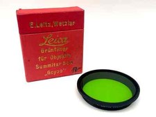 Filtre De Couleur Vert Leica Leitz Gr. Pour Summitar 5Cm "Gcyoo" 36Mm M36