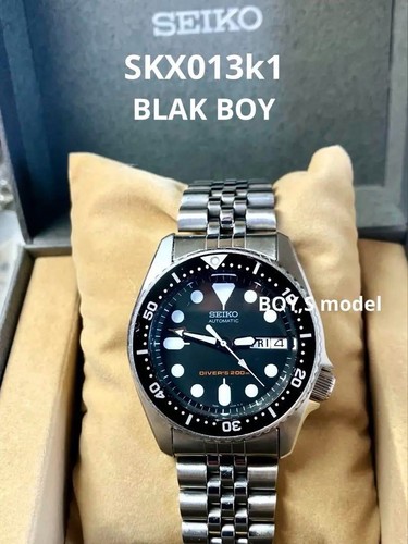 Seiko noir garçon - garçon, diver
