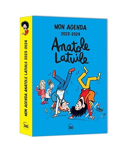 Agenda scolaire anatole - agenda,