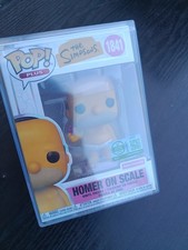 Funko Pop Homer on Scale 1841