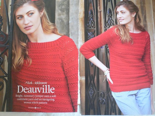 Pull femme motif tricot