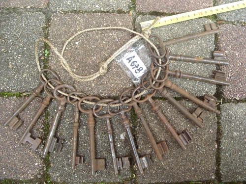Lot a678 clé clés - clÉ,