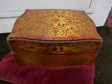 coffret bois marqueté,style