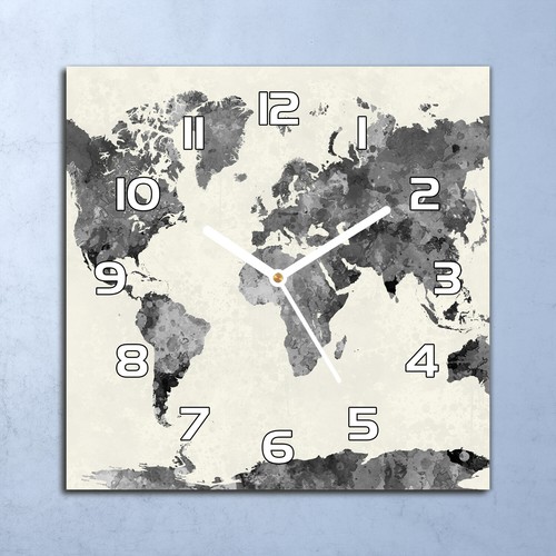 Horloge murale design verre - murale,