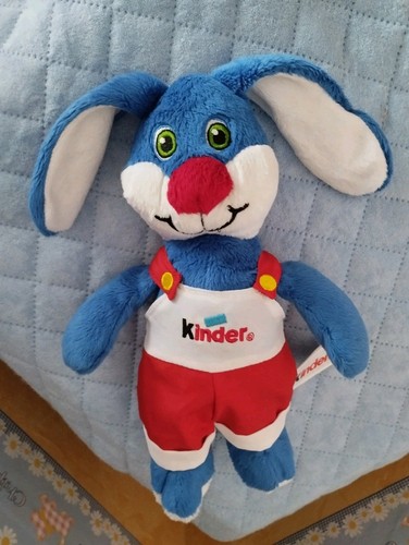Doudou lapin kinder bleu - 💥doudou,