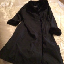 Imperméable Pelisse Véritable Fourrure De Vison  Femme