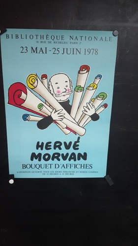 Affiche exposition herve - affiche,