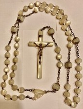 Grand Chapelet Ancien Nacre et