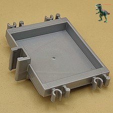 Playmobil plateau gris-accessoire pour tracteur-pièce de remorque-véhicule ferme