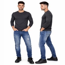 Jeans homme denim déchirés - jeans,