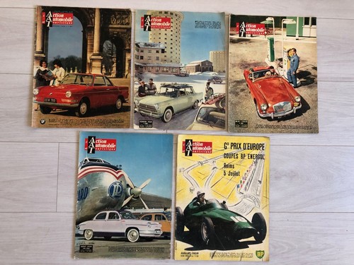 Revues auto action - 5x,