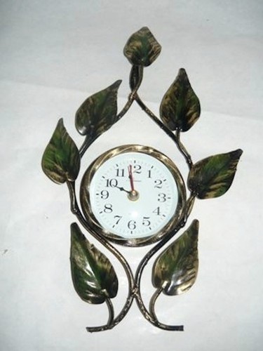 Horloge murale quartz fer - horloge,